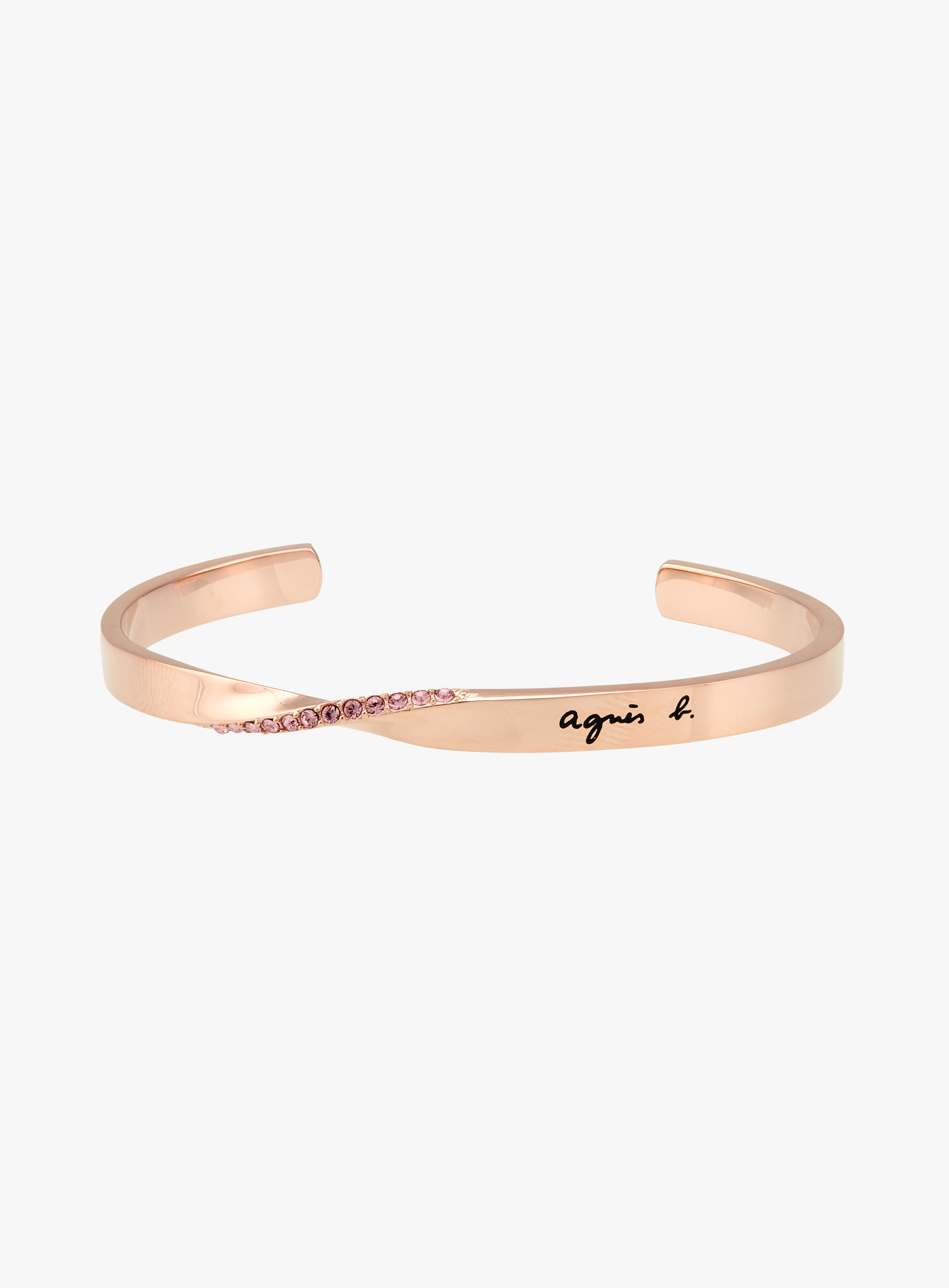 Agnes B. Genuine Clasp D Buckle Ladies' Watch Band Bracelet