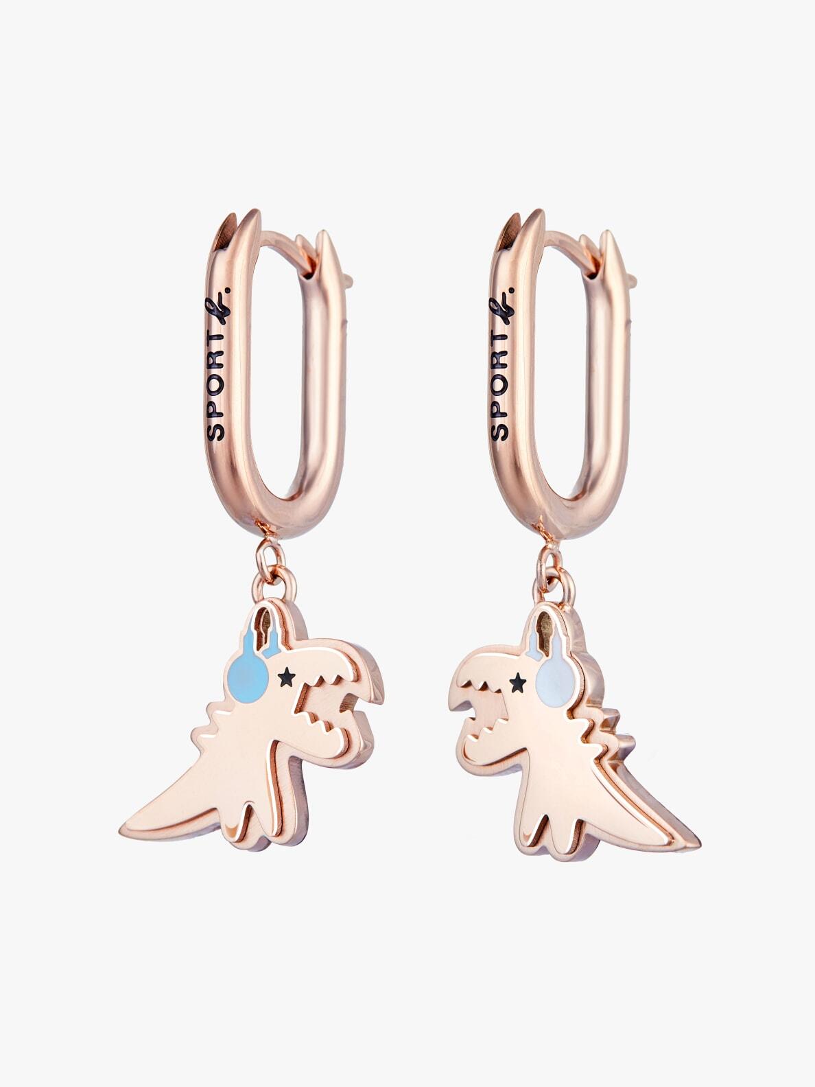 WOMEN'S SPORT b. DINO WITH HEADPHONE EARRINGS | SPORT b.