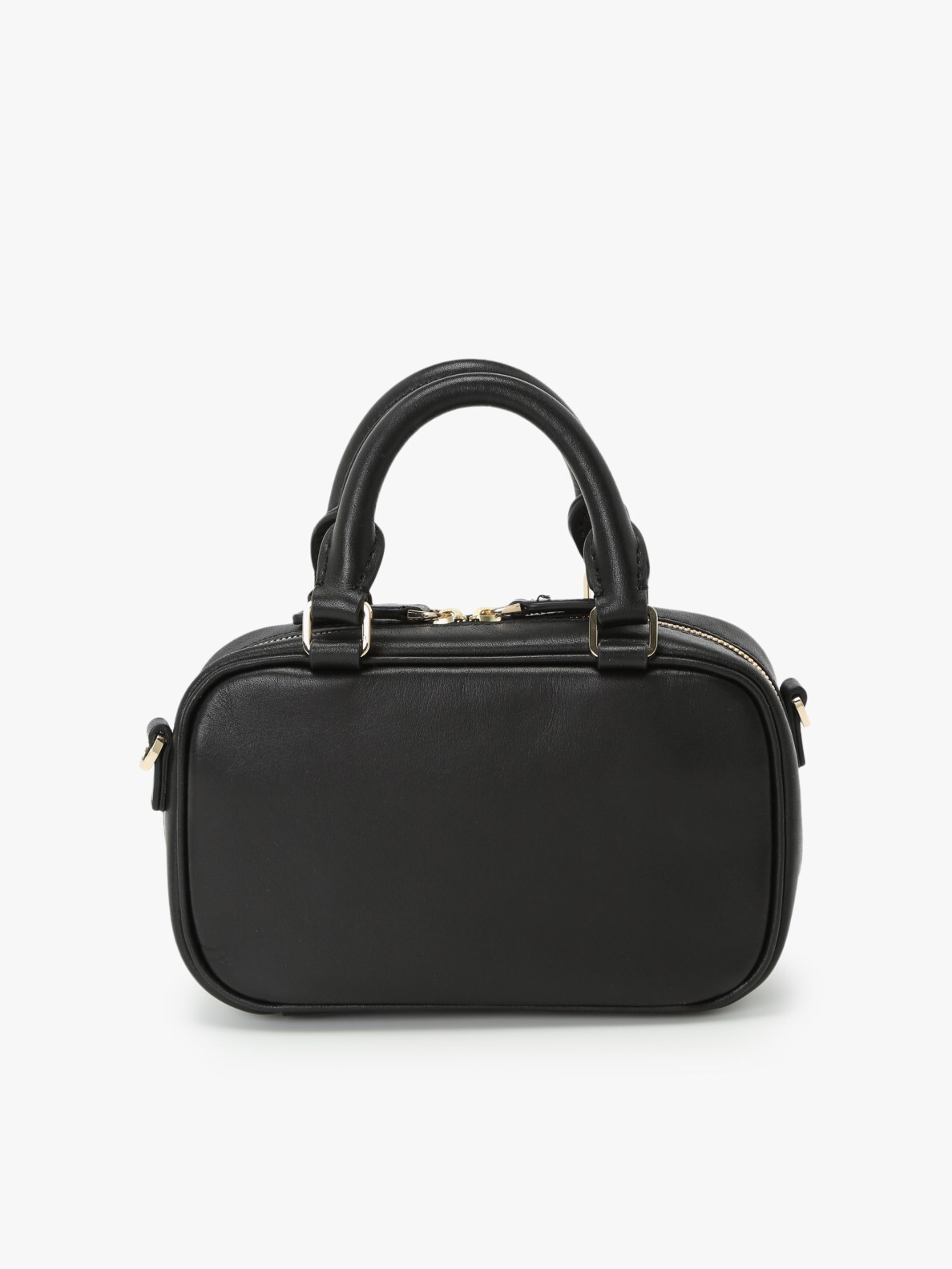 WOMEN'S LEATHER 2-WAY BOSTON BAG | agnès b. HK