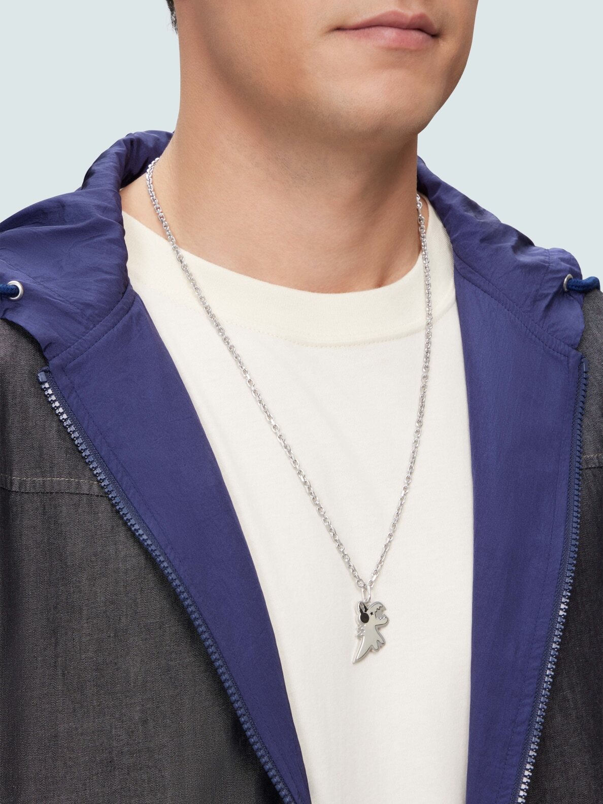 agnes b.◆Sport b. メンズ Dino ヘッドホン ネックレス◆送料込 MEN'S SPORT b. DINO WITH HEADPHONE NECKLACE | SPORT b.