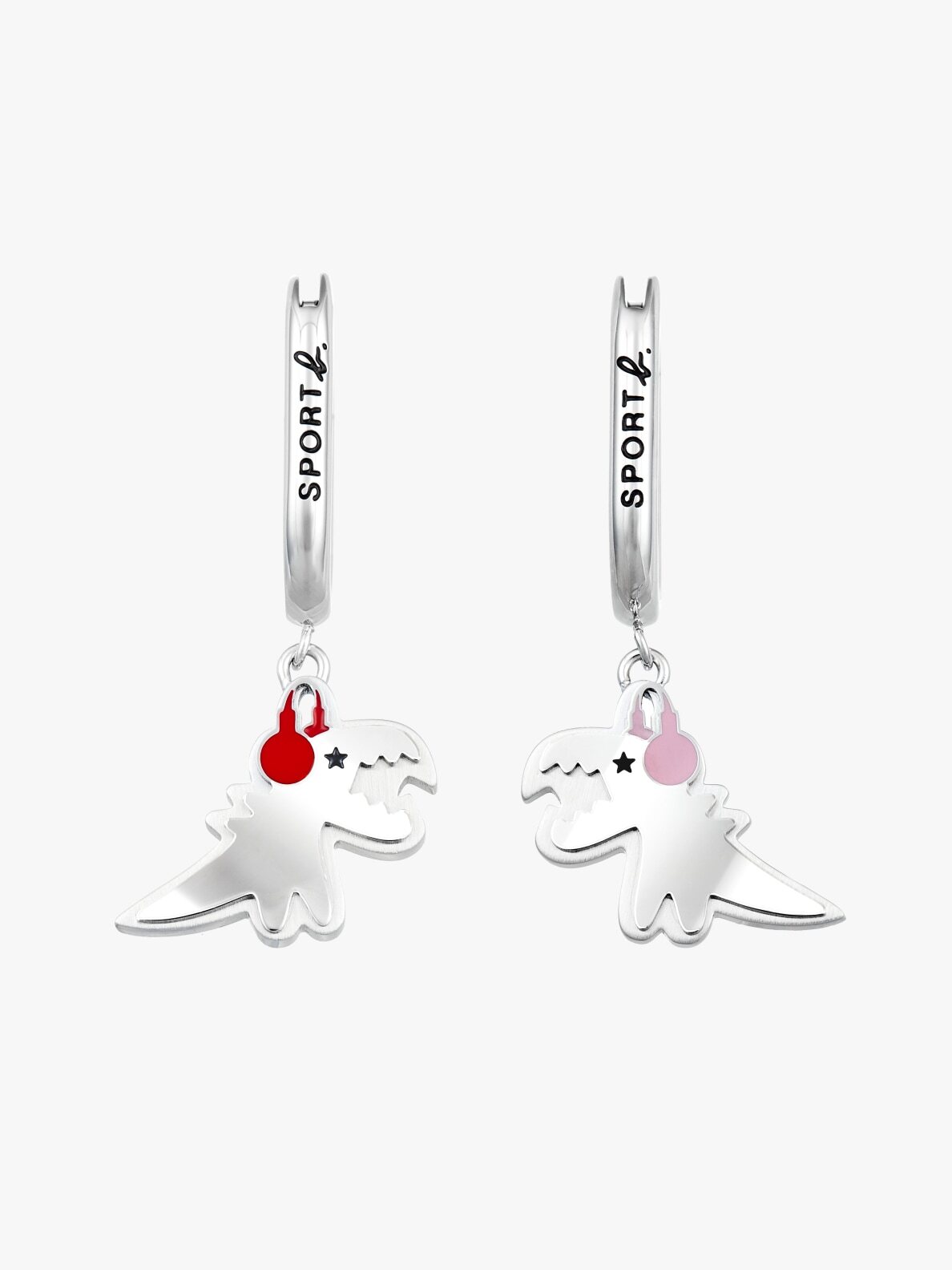 agnes b. ◆Sport b. レディース Dino 恐竜 ピアス 両耳ペア 恐竜 Agnes b(アニエスベー) - 海外通販のBUYMA