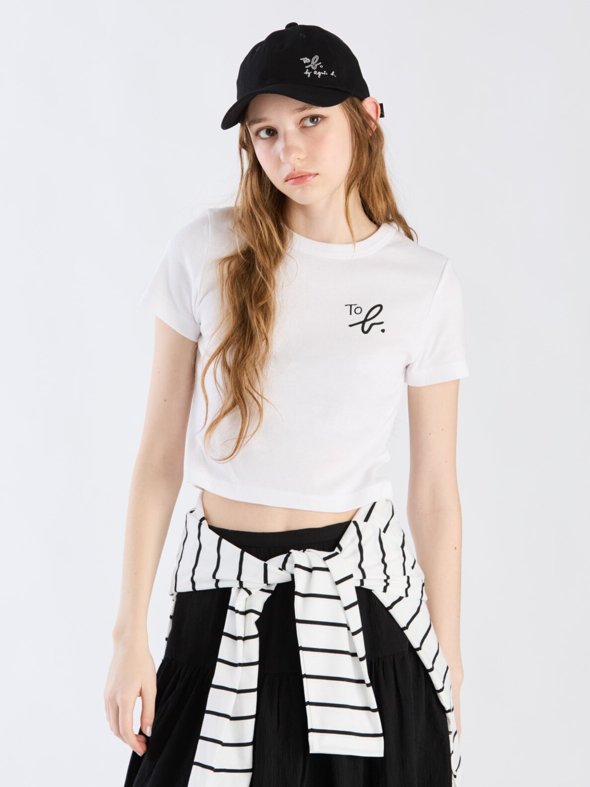 カットソー(長袖/七分) agnes b. - To b. by agnes b. ribbon tops. agnes b.（Tシャツ/カットソー(七分/長袖)）のフリマアイテム一覧
