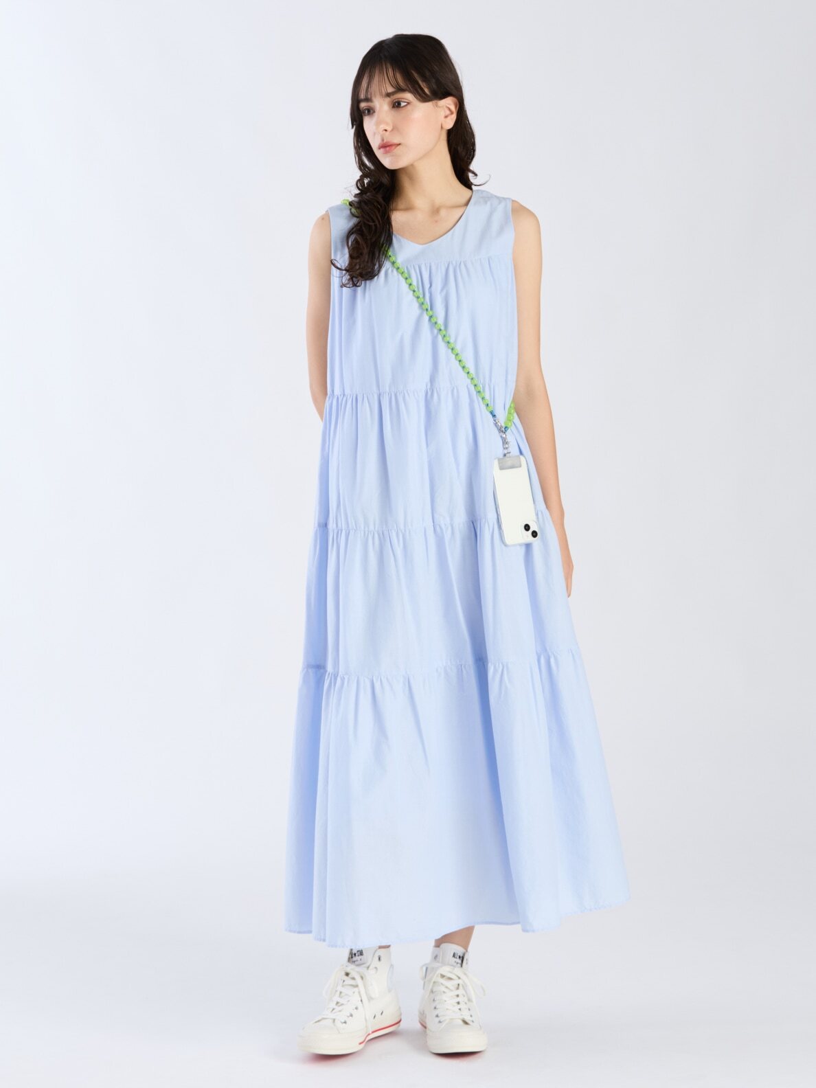 agnes.b made in France 襟付きロングニット　毛100% ▽アニエスベー【S】ロングニットコート 毛100% フランス製