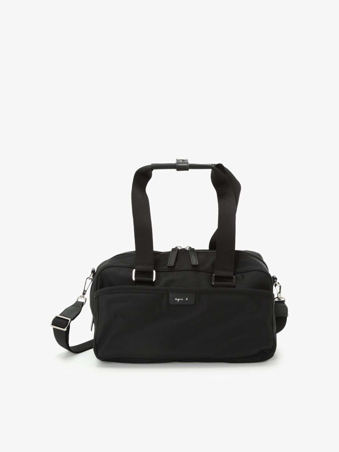 WOMEN'S NYLON 2-WAY SMALL BOSTON BAG | agnès b. HK