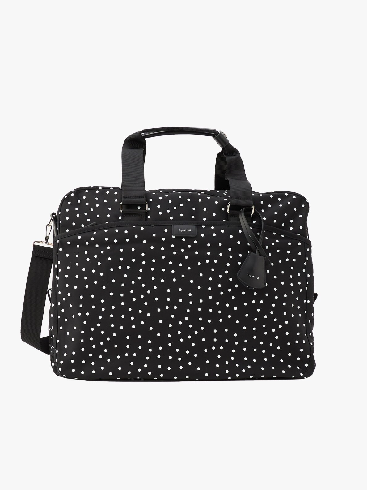 WOMEN'S LEATHER BOSTON BAG | agnès b. HK
