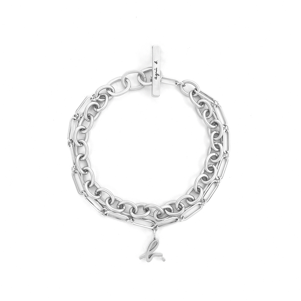 【在庫僅少】 b. silver sterling Women's “Silver bracelet Logo Lining” ジャケット・アウター