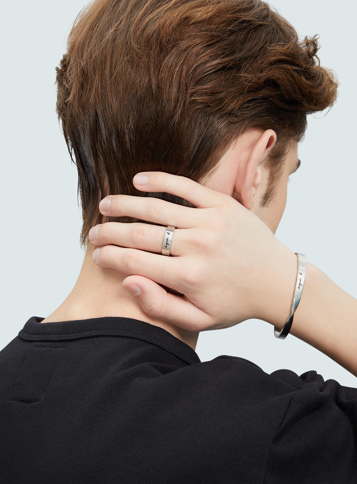 ■agnes b.■手環ETHNICカップルC字ブレスレット(メンズ)/送料込 CU01 BRACELET ブレスレット ｜agnès b. HOMME（オム
