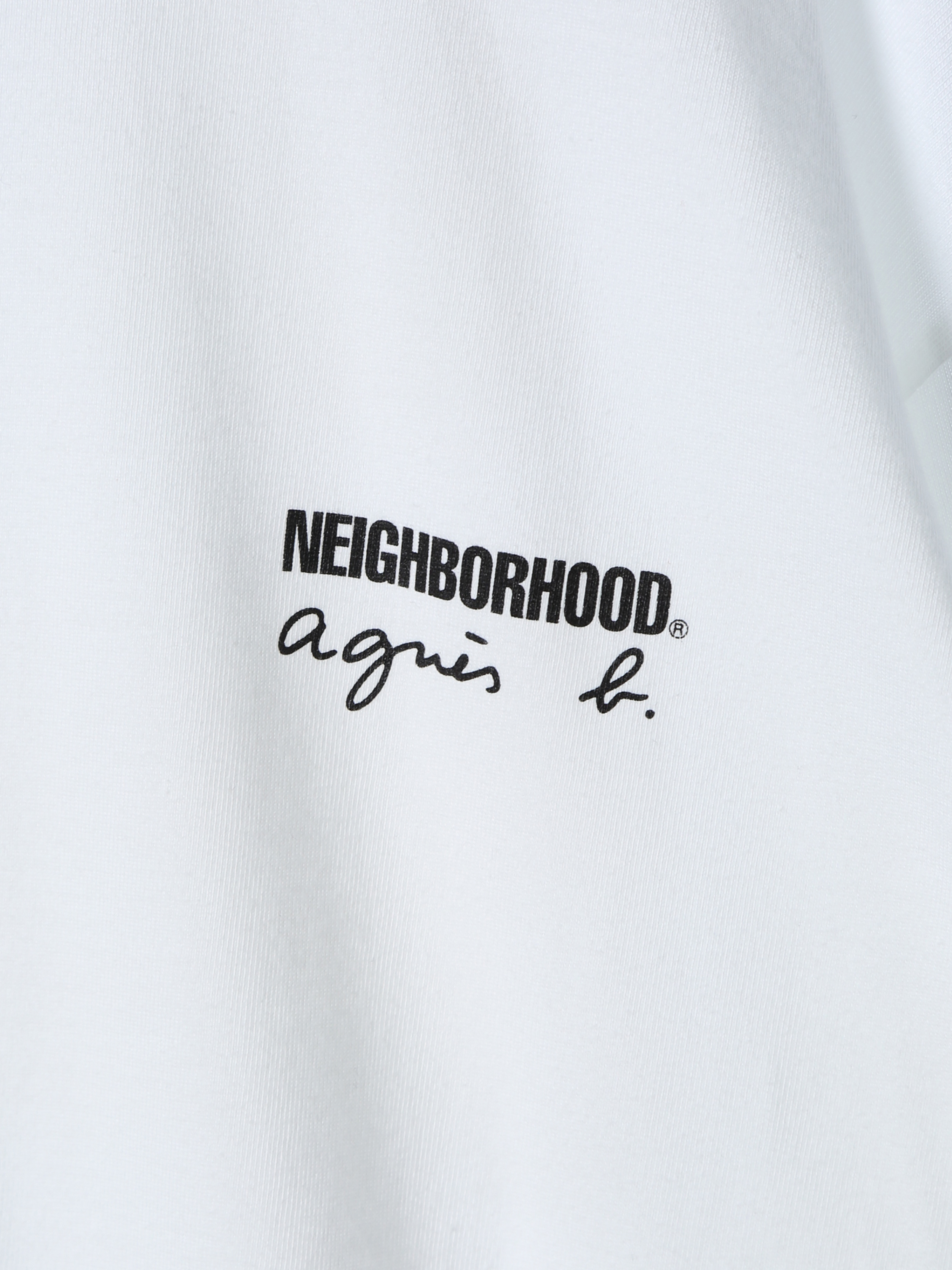 agnes b. x NEIGHBORHOOD 男女通用圓領長袖T恤| agnès b. TW