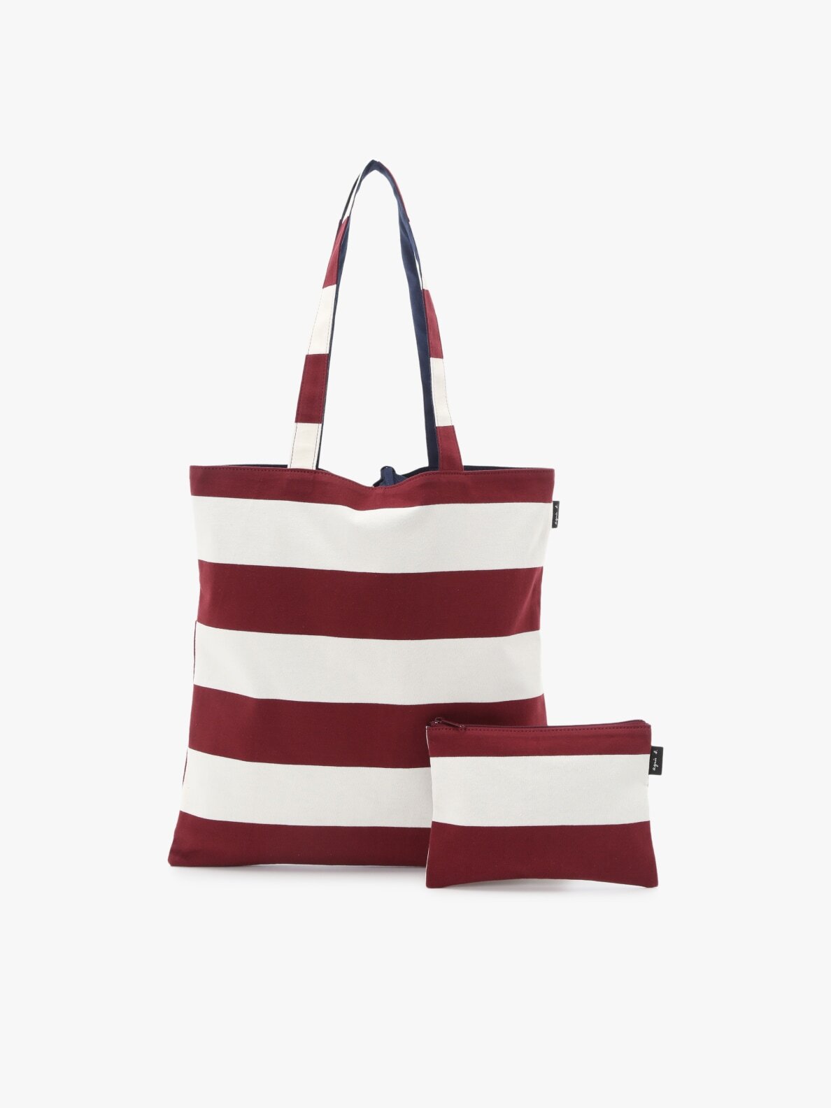 Women's Reversible Foldable Canvas Tote Bag | agnès b. TW