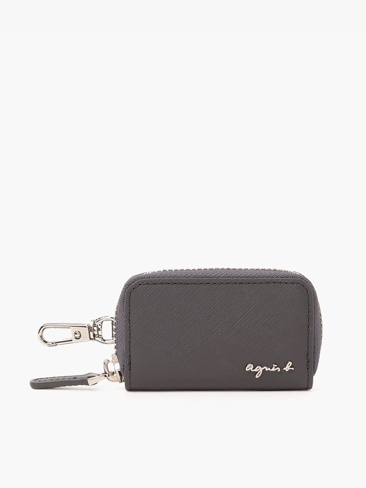 Unisex Scratch Resistant Leather Key Case | agnès b. TW