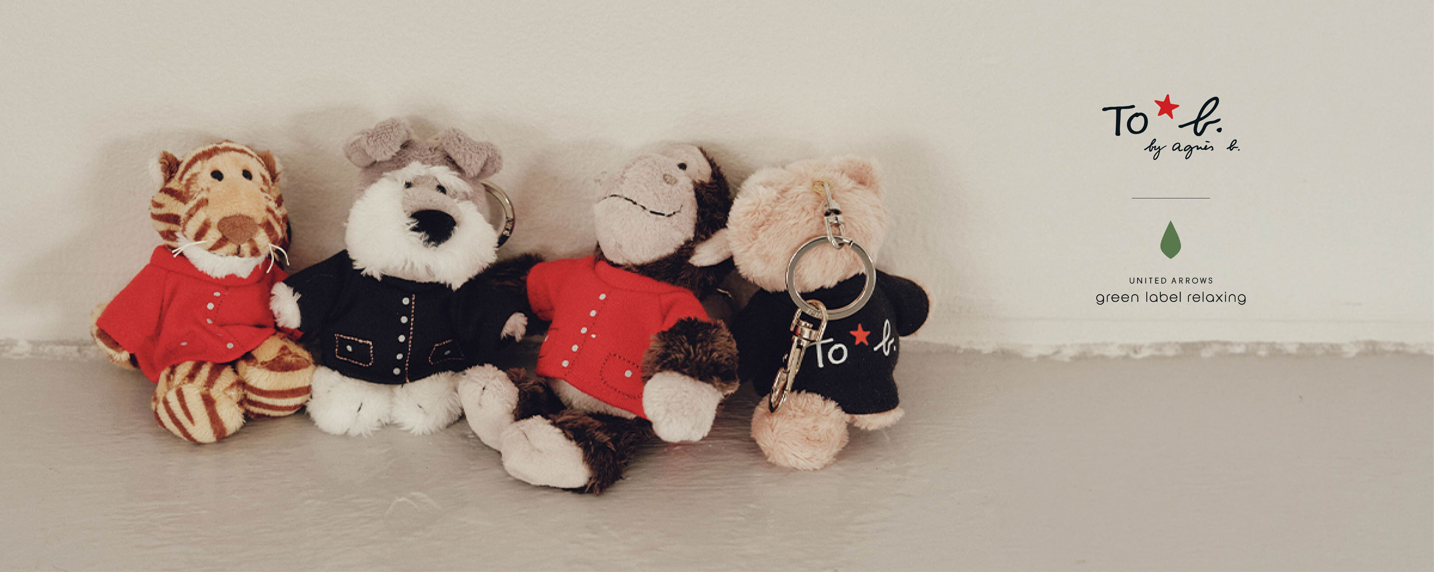 To b. by agnès b. × green label relaxing全新聯名